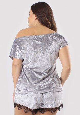 GHAZEL: Велюровый Женский Комплект Розовый 17111-69/88 - фото 6