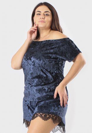 GHAZEL: Велюровый Женский Комплект Розовый 17111-69/88 - фото 8