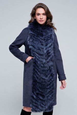 Пальто Эстель ультрафиолет