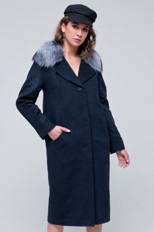 Пальто Кортни темно-синий