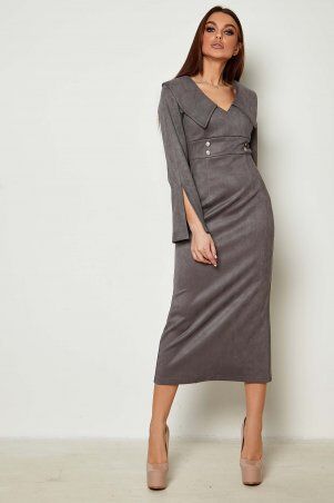 CRASET: Платье Риана KPC серый - фото 1