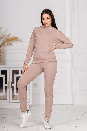 Женский спортивный костюм из петли 211719 кре...
