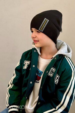 Caskona: LARRY CH FLIP UNI ШАПКА черный CS 150601 - фото 2