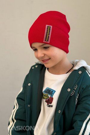 Caskona: LARRY CH FLIP UNI ШАПКА красный CS 150633 - фото 3