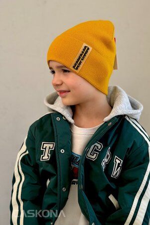 Caskona: LARRY CH FLIP UNI ШАПКА желтый CS 150652 - фото 2