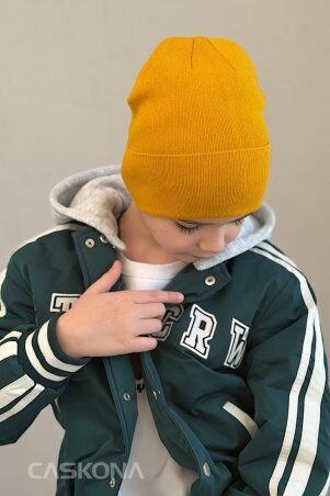 Caskona: LARRY CH FLIP UNI ШАПКА желтый CS 150652 - фото 3