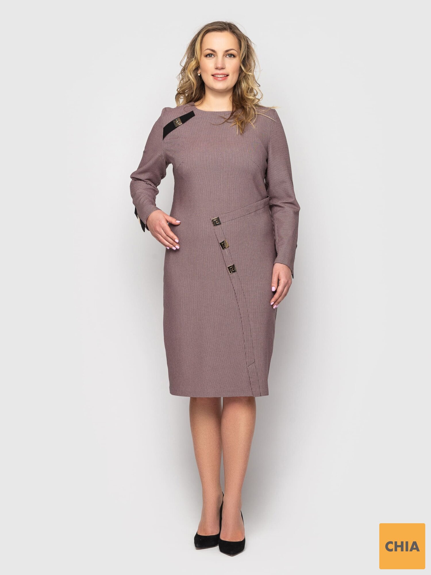 Платье женское Аурика пудра