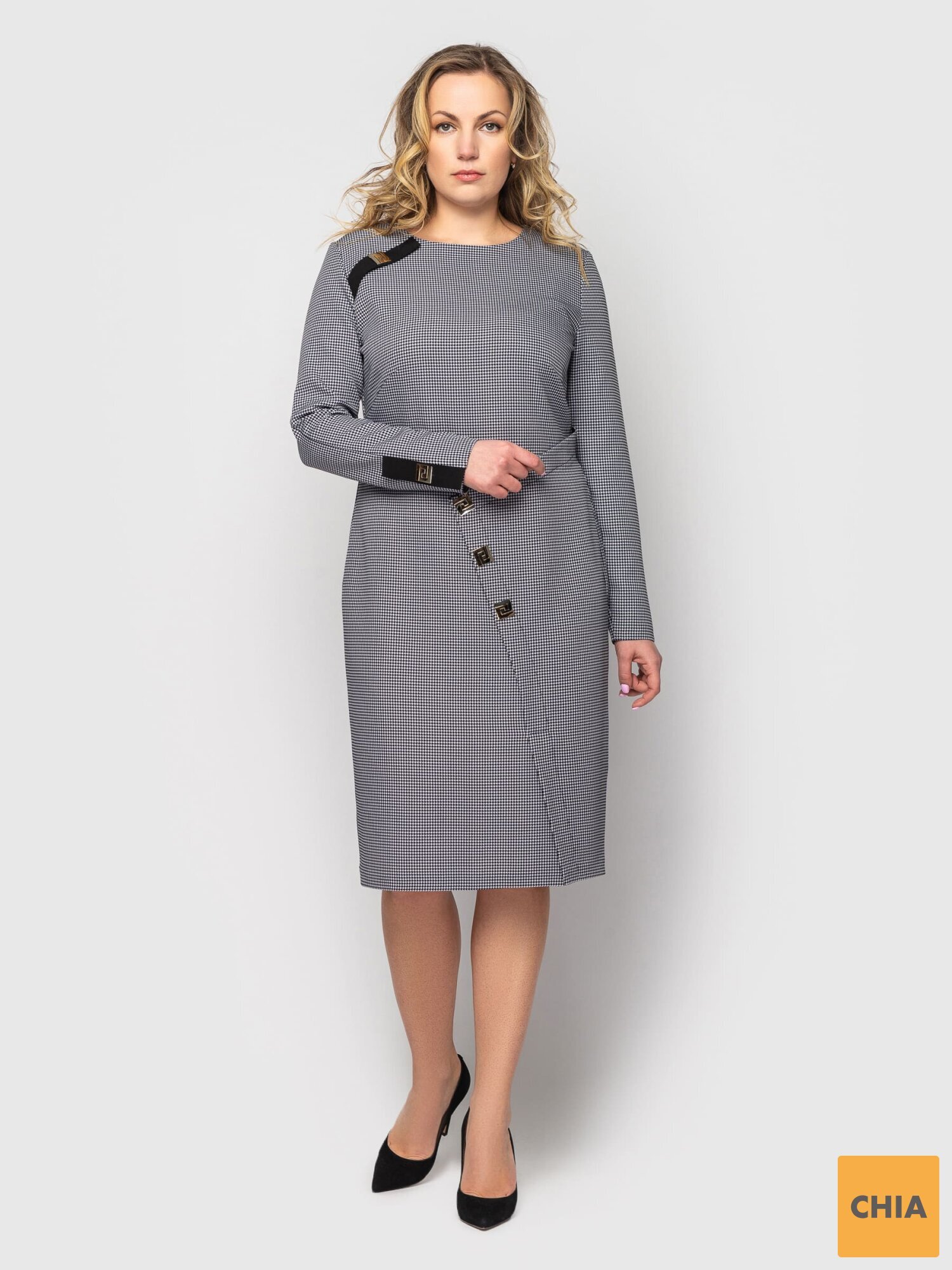 Платье женское Аурика серое