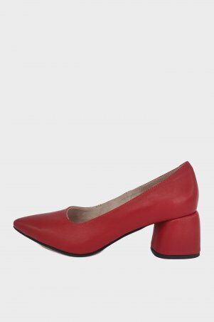 Airstep: Красные Туфли на низком каблуке as-529 - фото 1