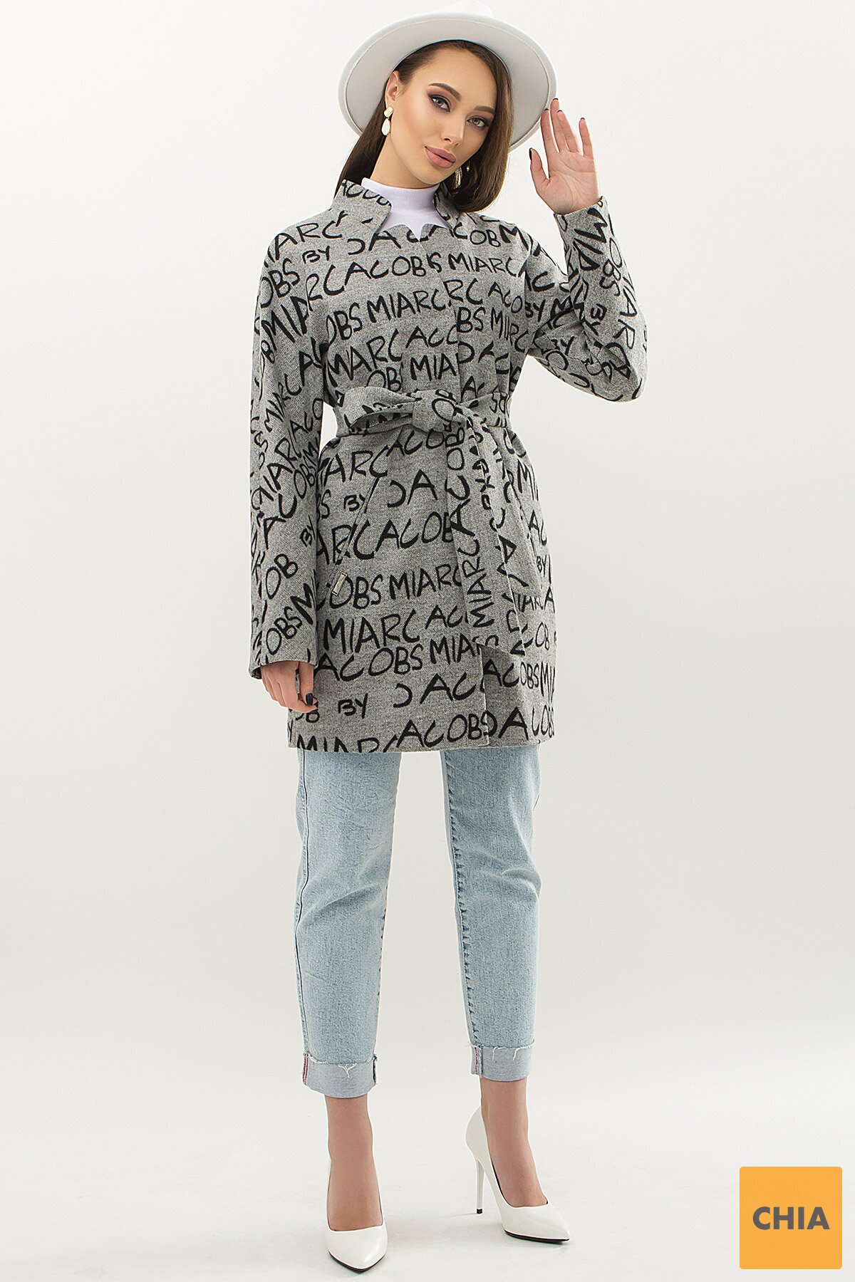 Пальто MS-189 51-серый-буквы черные