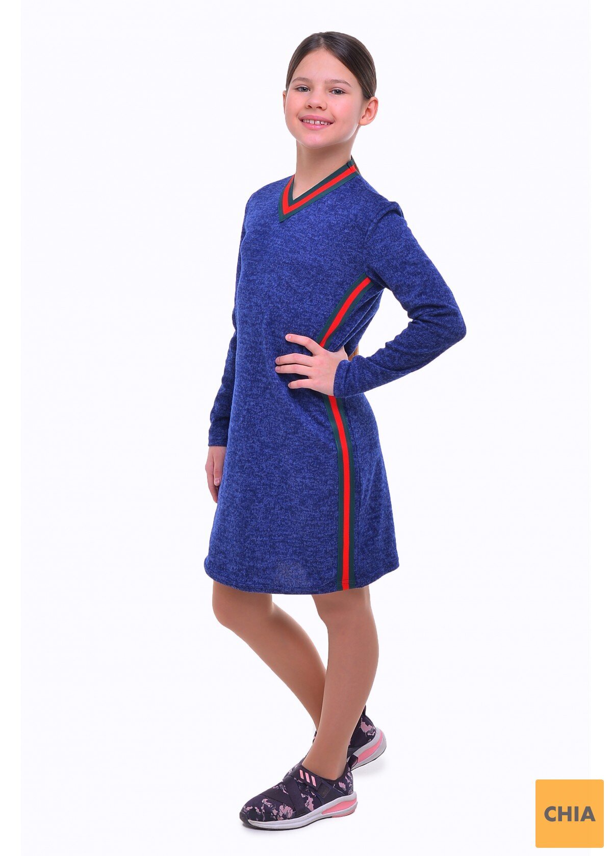 Платье Олимп, синий