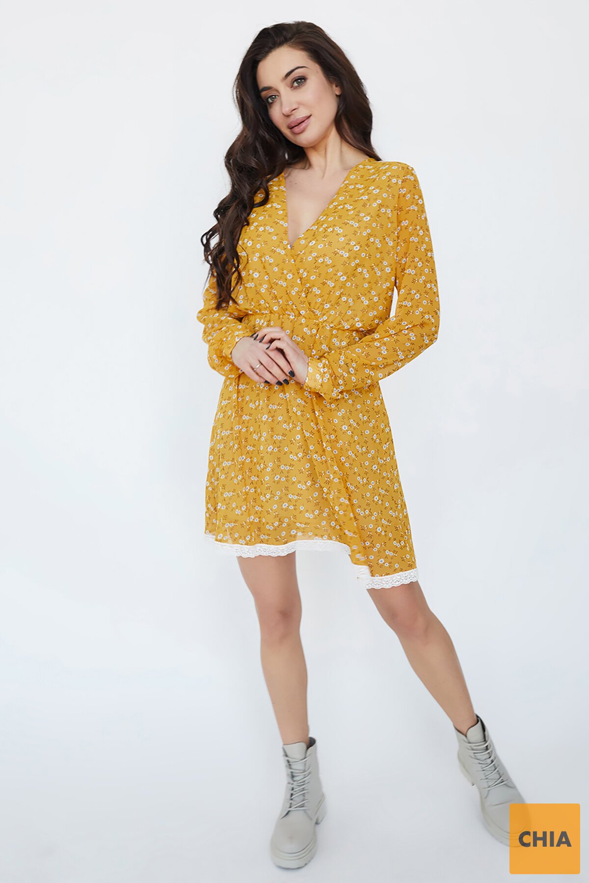 Платье Фиеста жёлтый