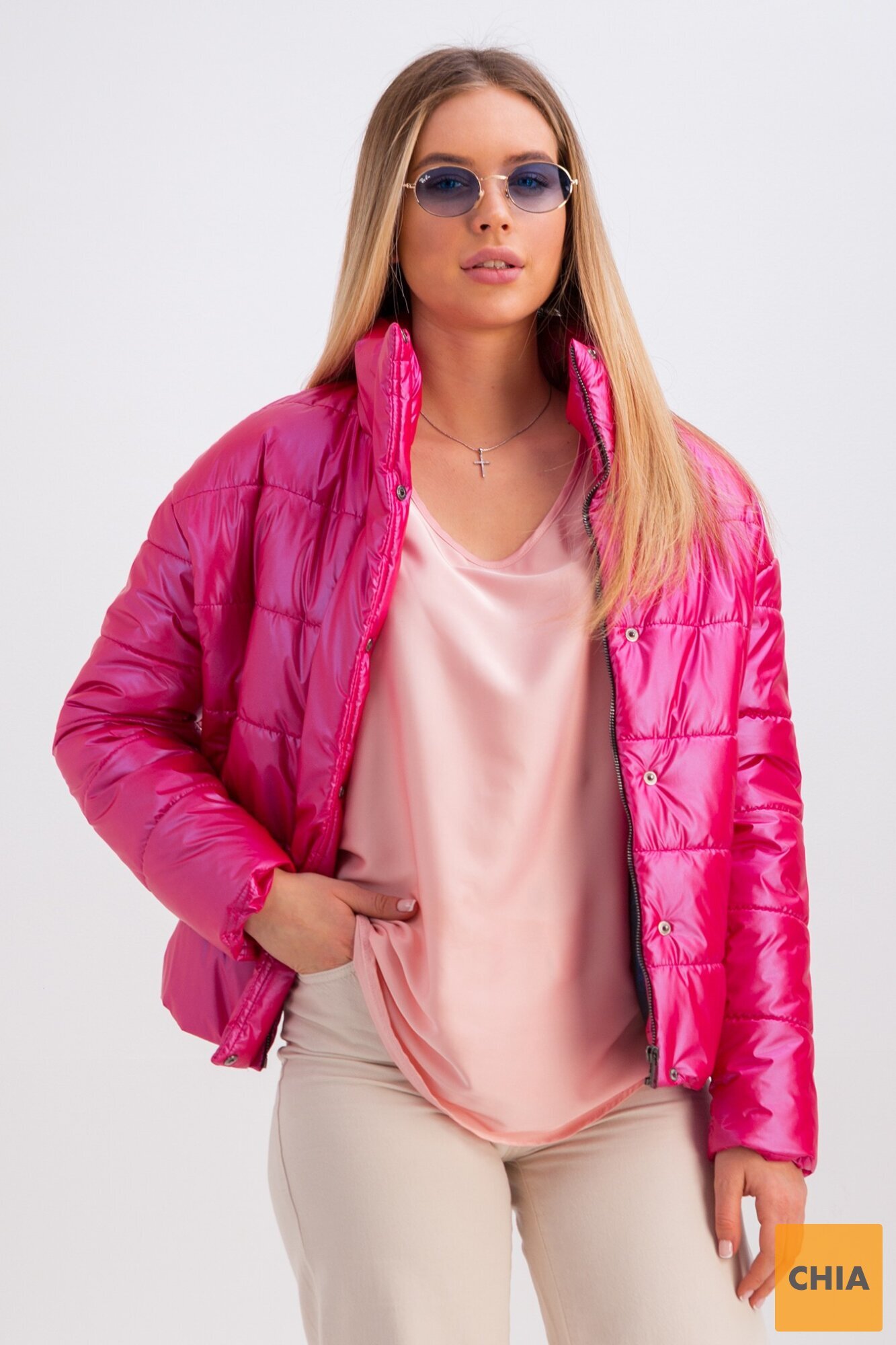 Куртка Джасти малина