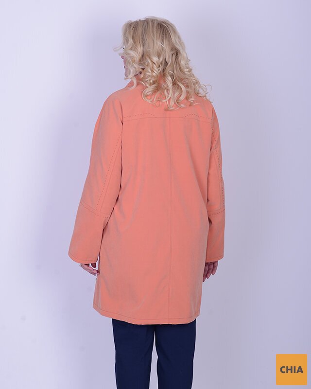 Плащ свободного кроя на подкладке