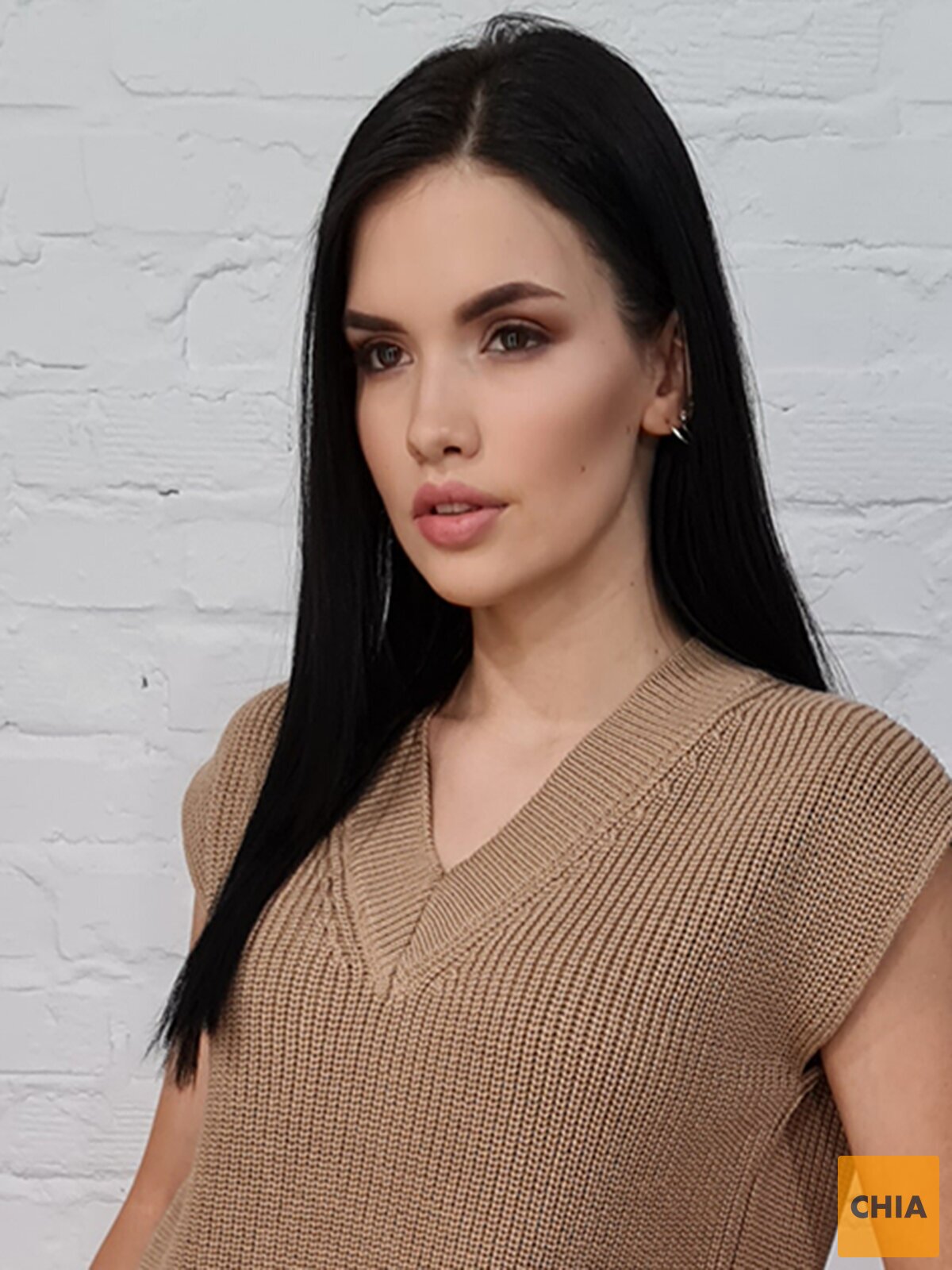 Жилетка Цвет Бежевый