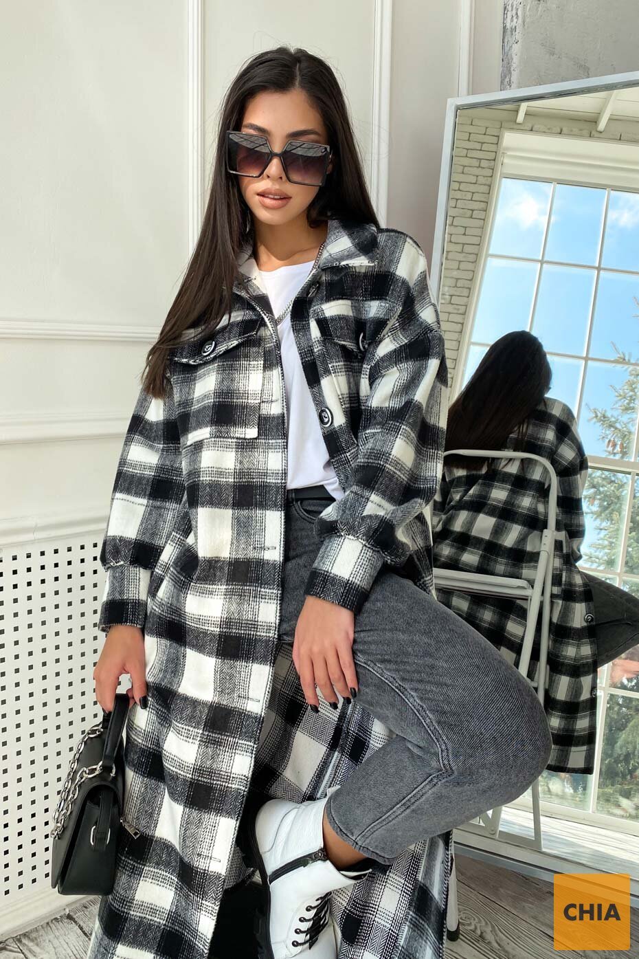 Пальто-рубашка