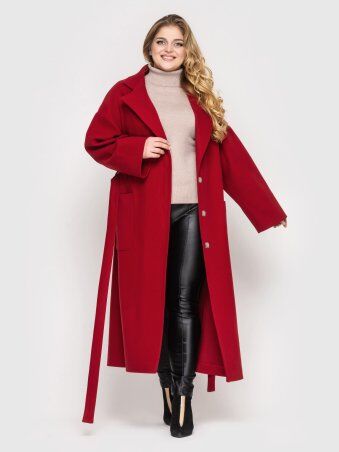 Vlavi: Пальто женское свободного стиля Алеся деним 125511 - фото 5