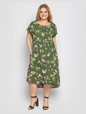 Vlavi: Платье летнее женское Палитра оливка 124426 - фото 1