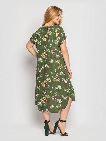 Vlavi: Платье летнее женское Палитра оливка 124426 - фото 4