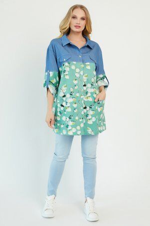 Рубашка Челси оливковый