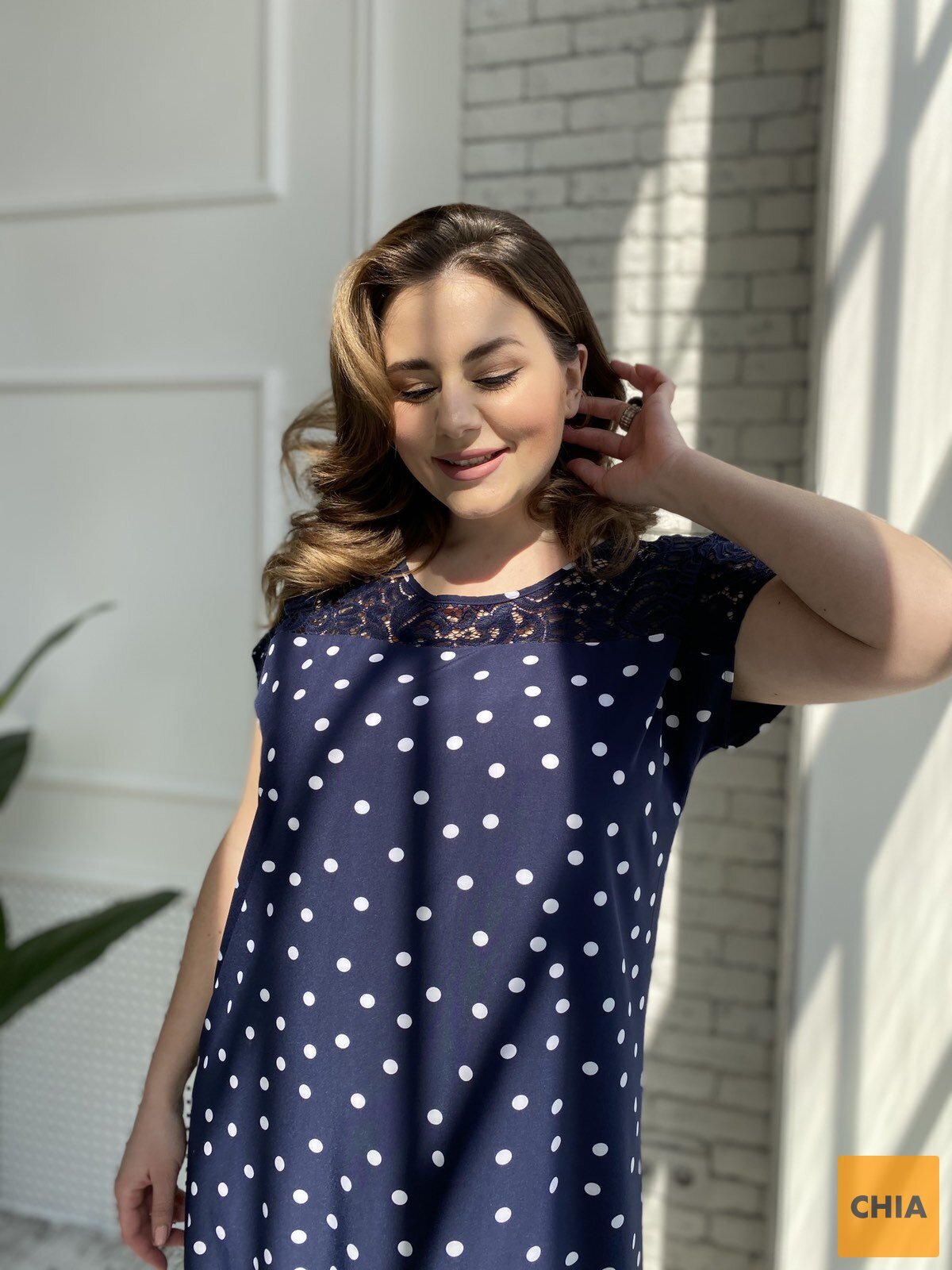 Платье Беатрис горох