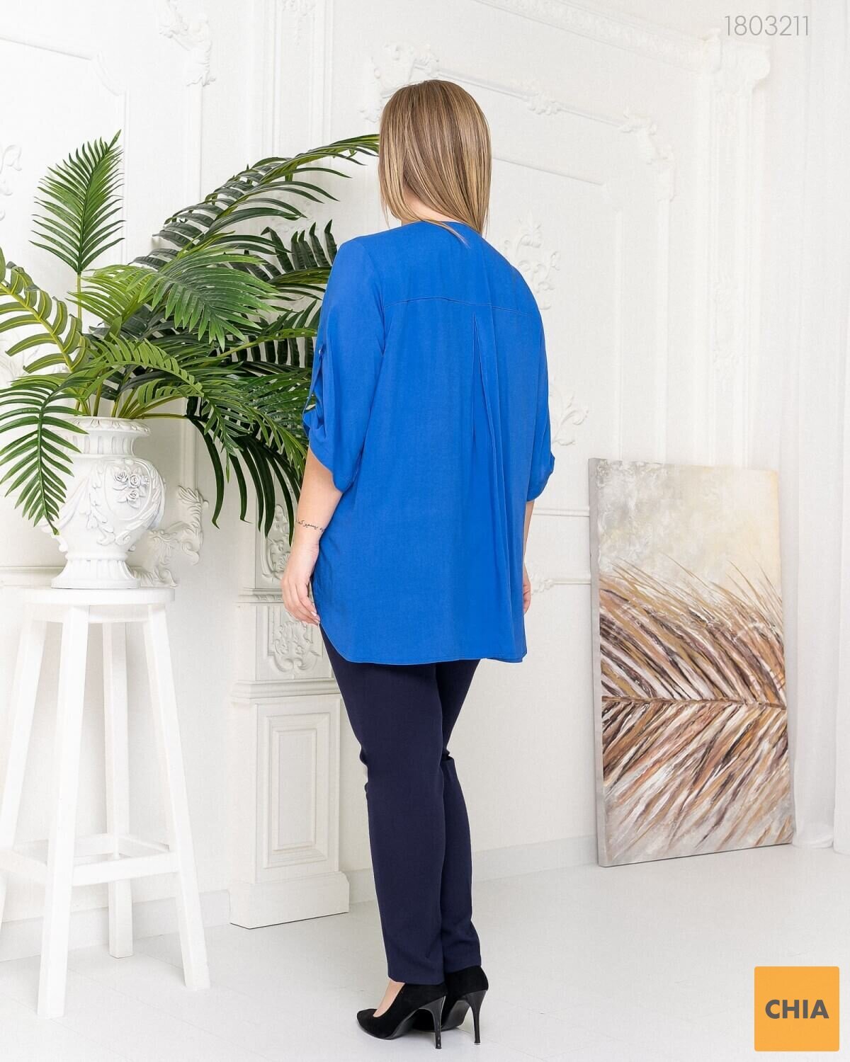 Яркая Штапельная Блузка Анкара