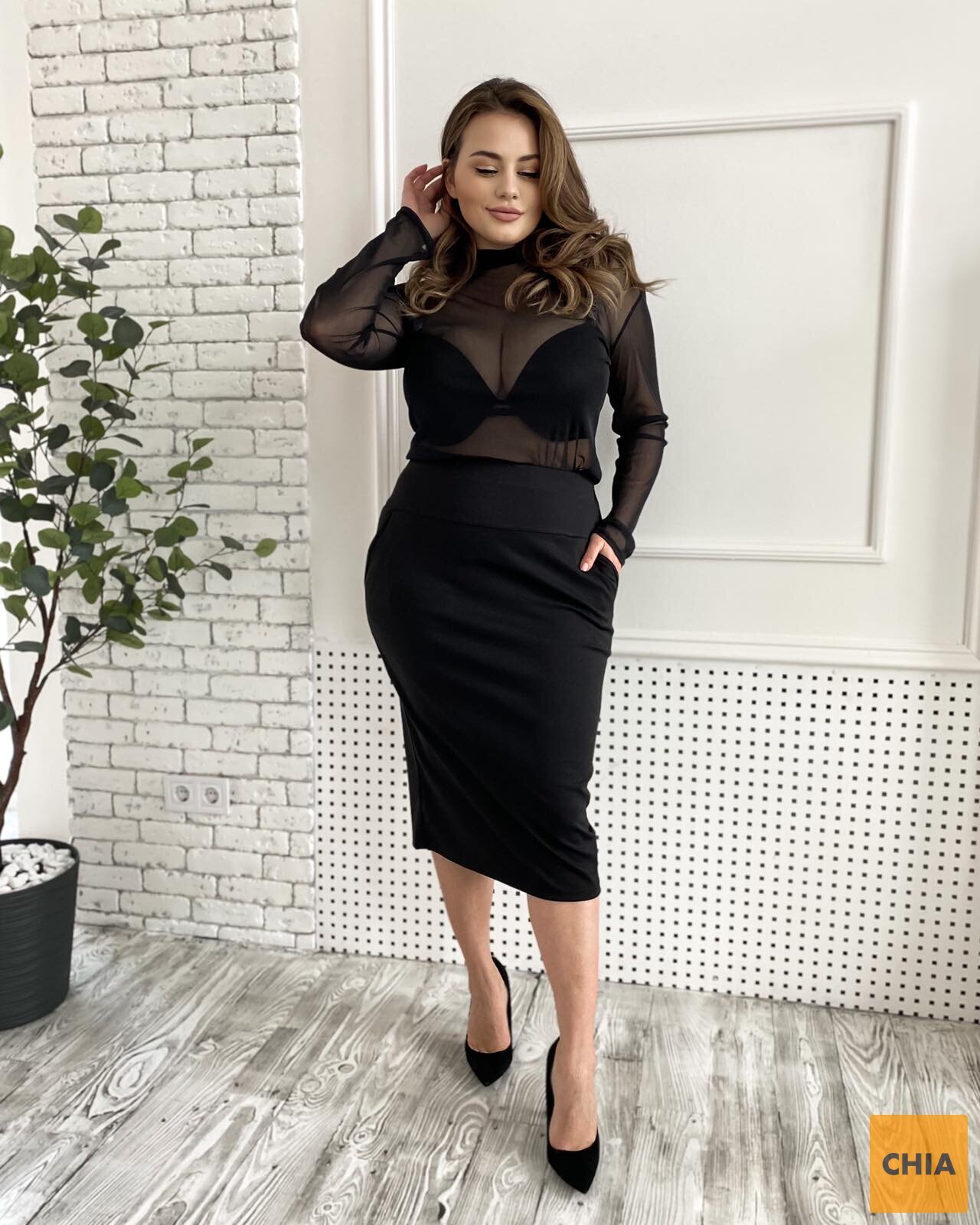 Гольф женский сетка стойка