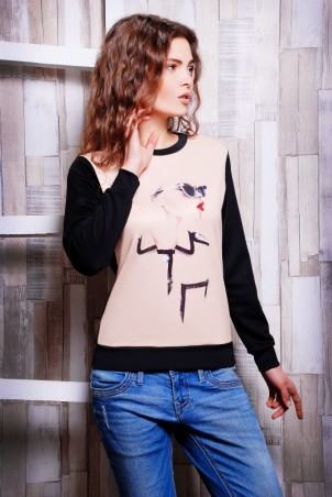 FashionUp: Свитшот "Sweatshirt" KF-1066E - фото 1