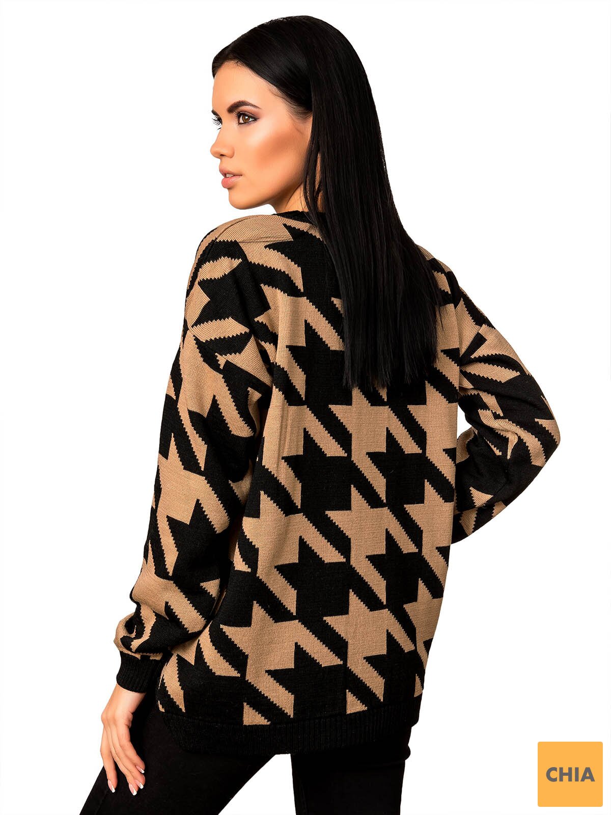 Светр Колір Блакитний-Білий