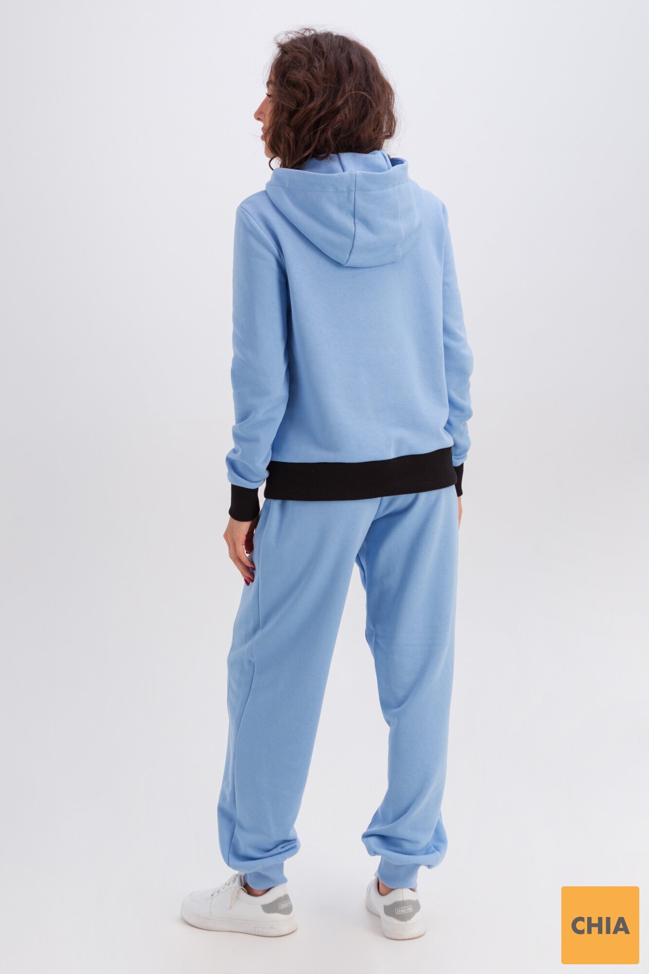 Костюм Фрейя (штаны+худи) голубой