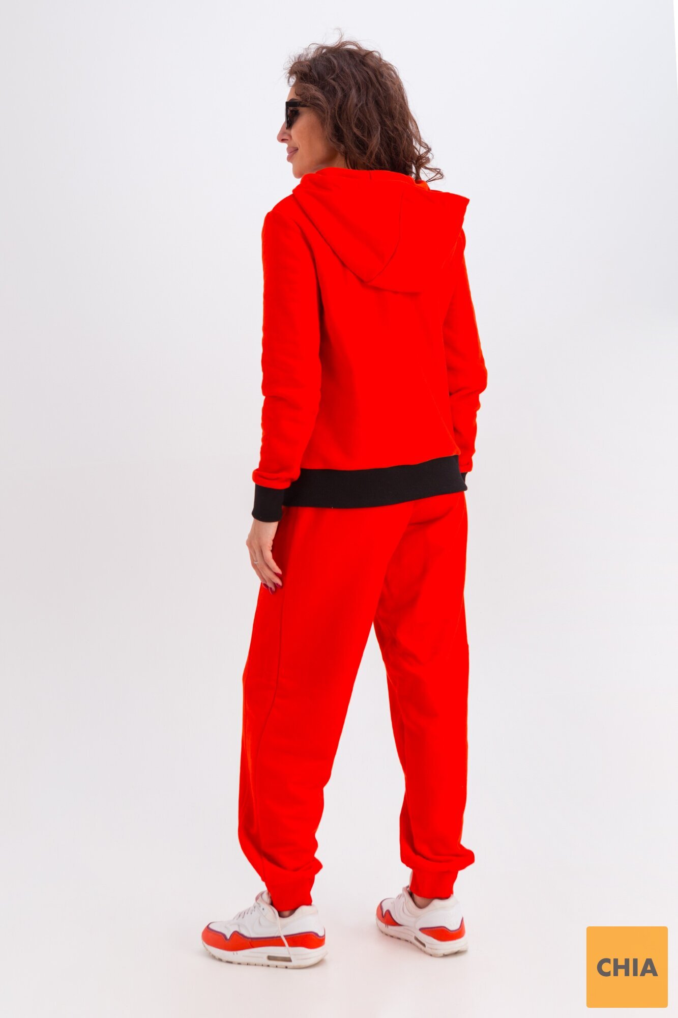 Костюм Фрейя (штаны+худи) оранжевый