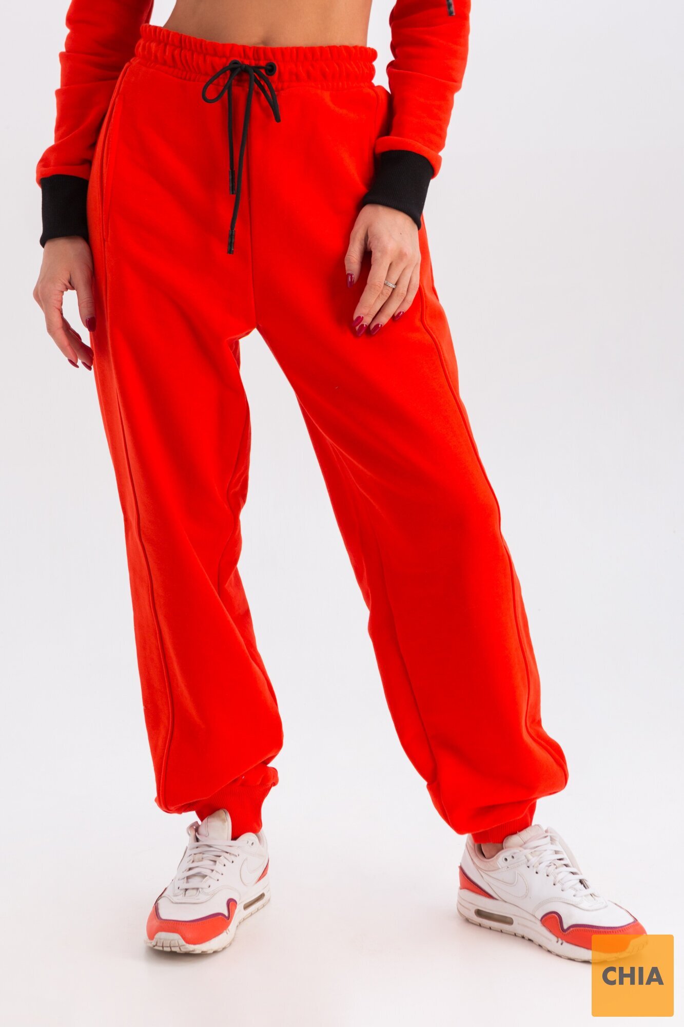 Костюм Фрейя (штаны+худи) оранжевый