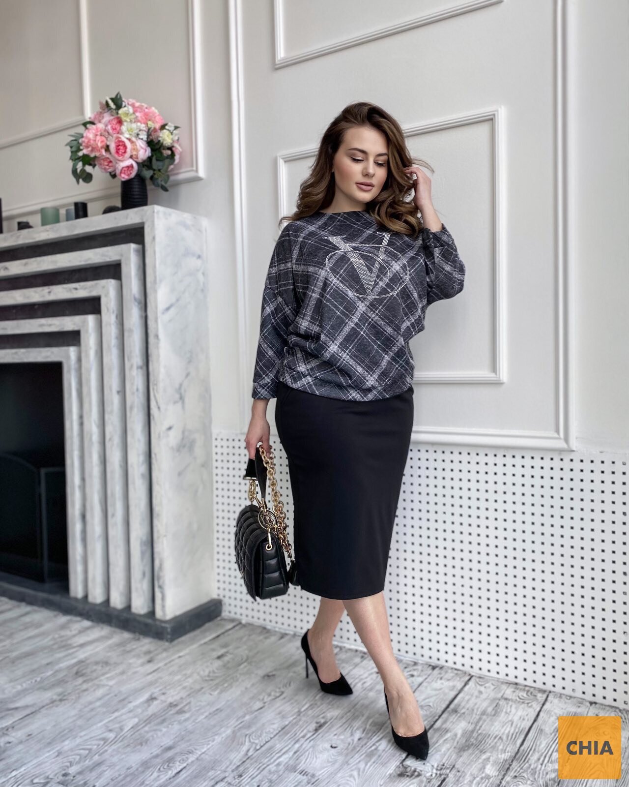 Костюм Камила клетка NEW