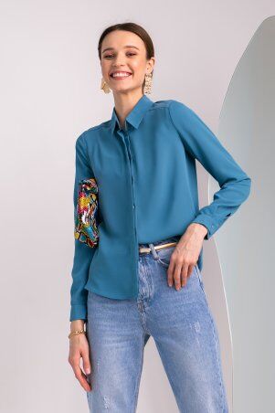 Stimma: Женская блуза Сейфолла 7040 - фото 1