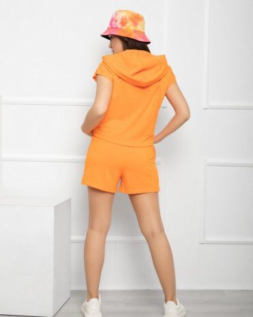 ISSA PLUS: Спортивные костюмы 12617_оранжевый - фото 3