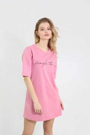Платье-футболка свободного кроя-1