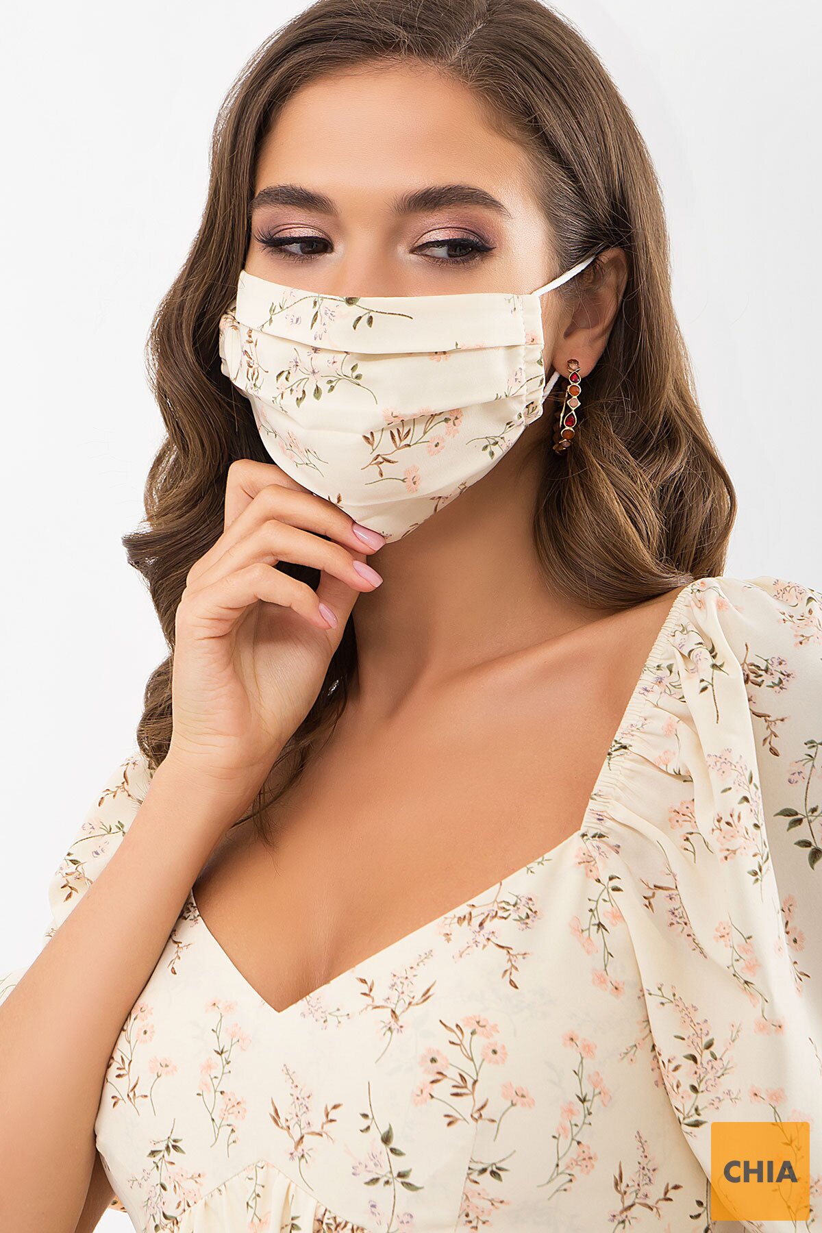 Маска №1 молоко-полевые цветы