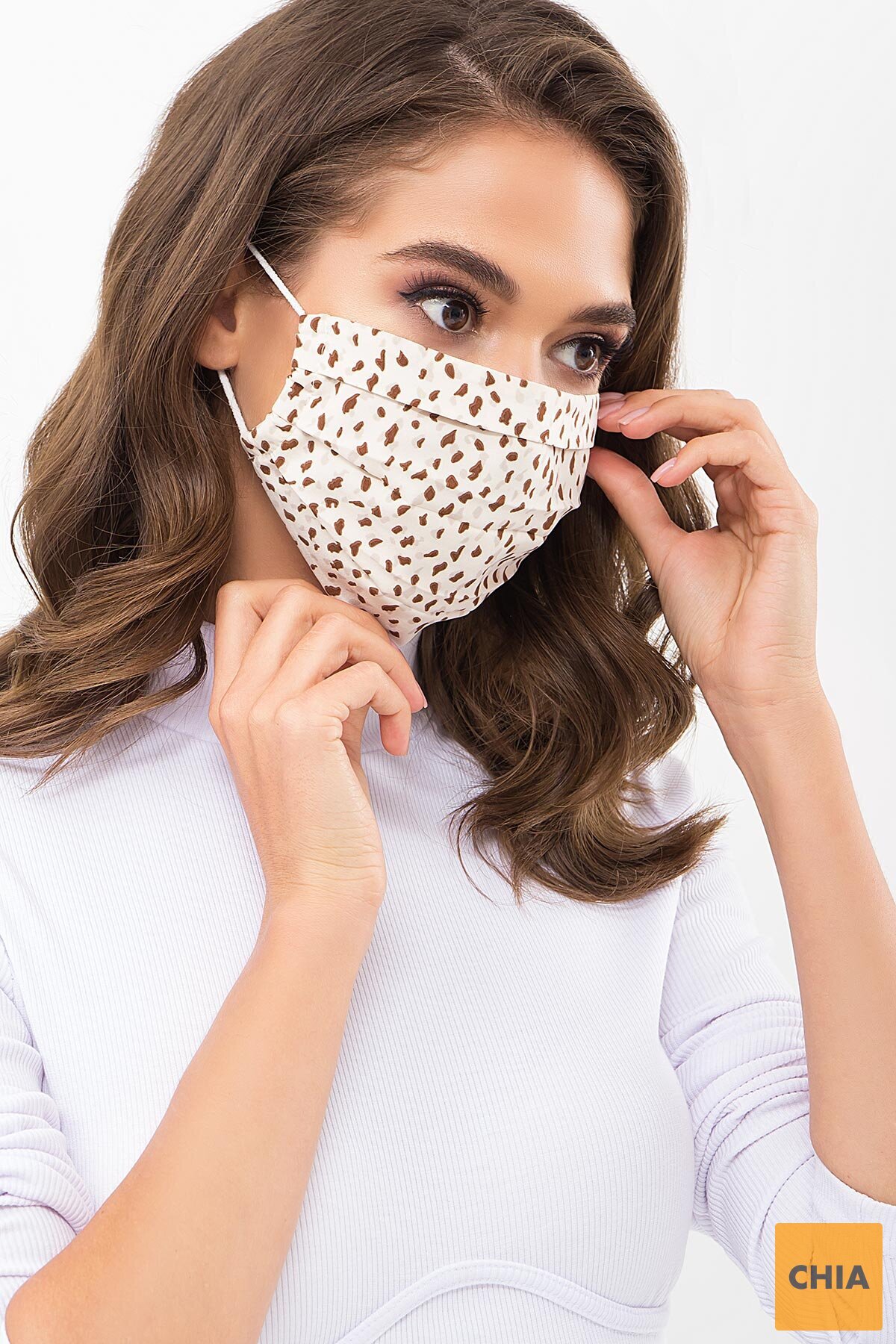 Маска №1 молоко-разноцв.пятна