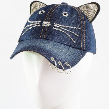 Cherya Group: Бейсболка 32017-46 темный джинс - фото 1