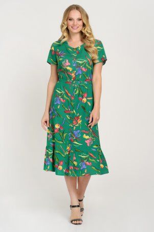 Miledi: Платье Камыш зелёный 101505 - фото 1