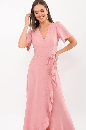 Glem: Платье Румия-1 к/р розовый персик p69207 - фото 3