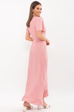 Glem: Платье Румия-1 к/р розовый персик p69207 - фото 4