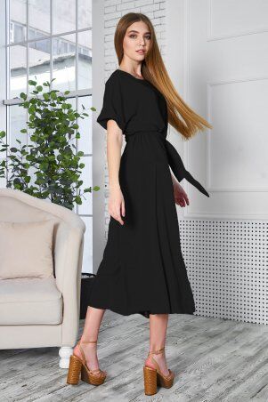 CRASET: Платье Либре KPC черный - фото 1