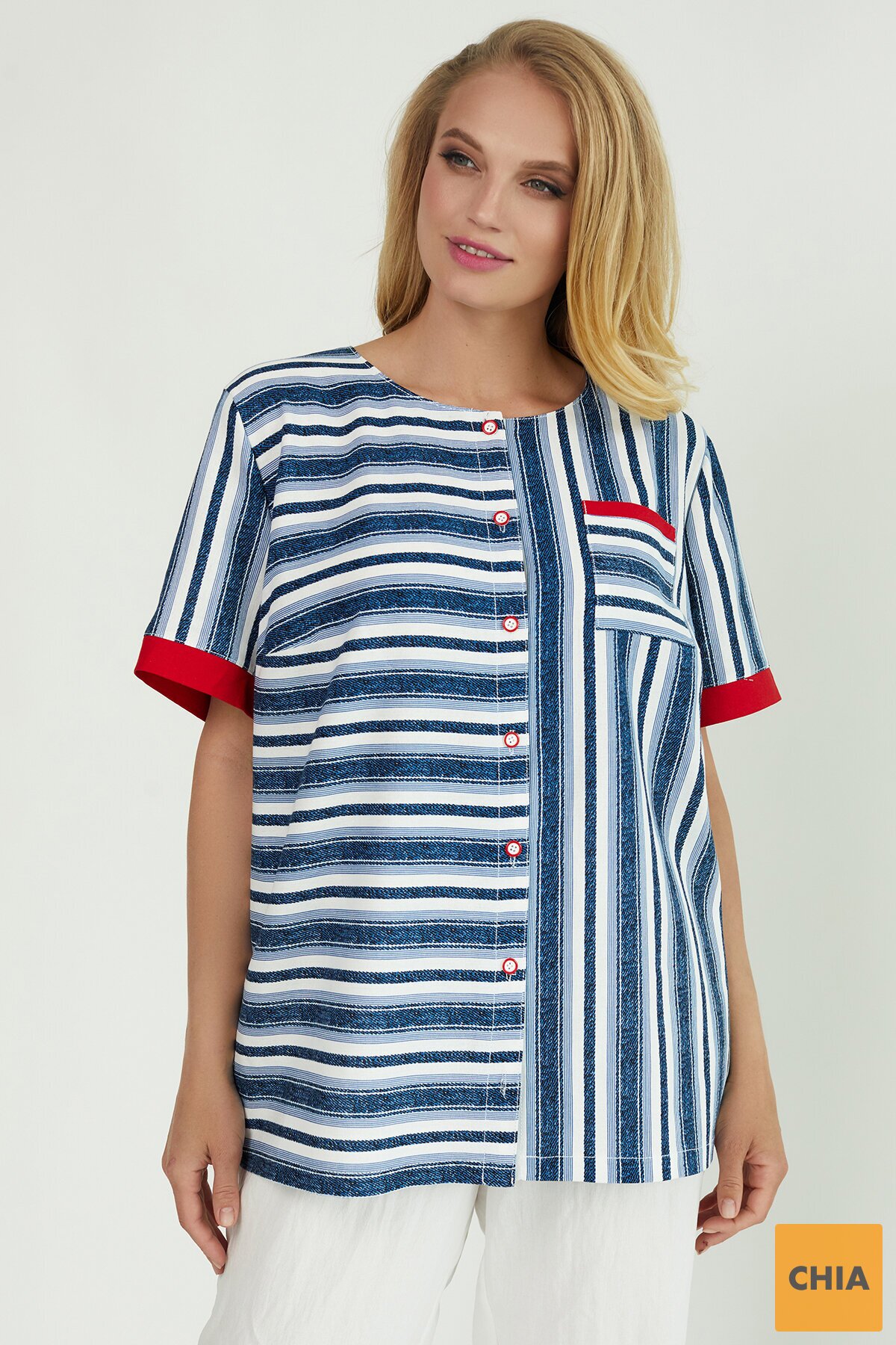 Рубашка Канат синий