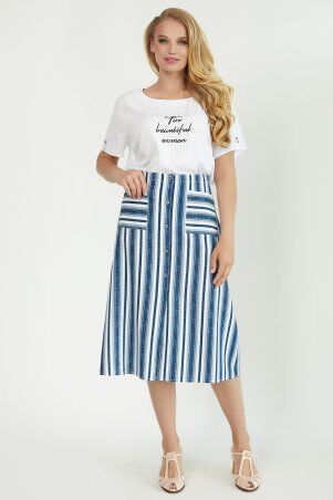 Юбка Сан синий