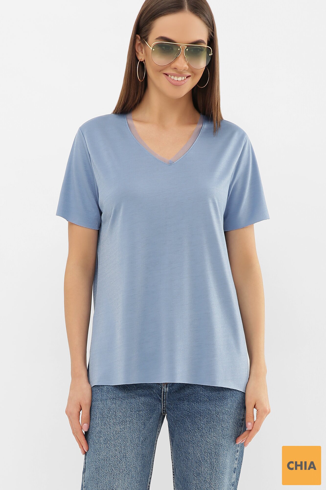 Футболка 1699V Джинс