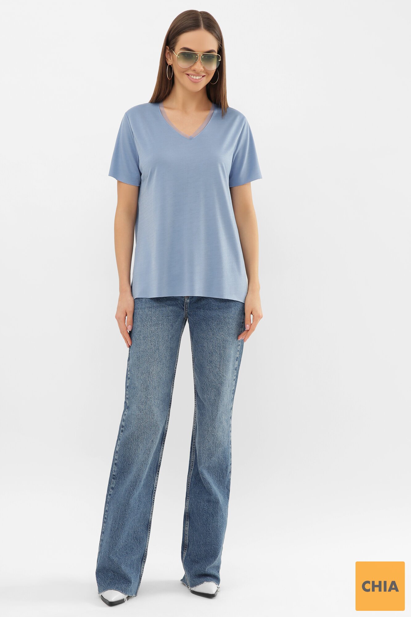 Футболка 1699V Джинс