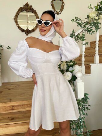 Larionoff: Платье Fragolina Белый 001908 - фото 1