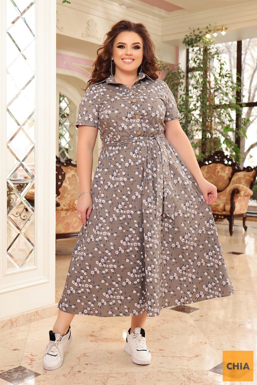Платье летнее большого размера So StyleM