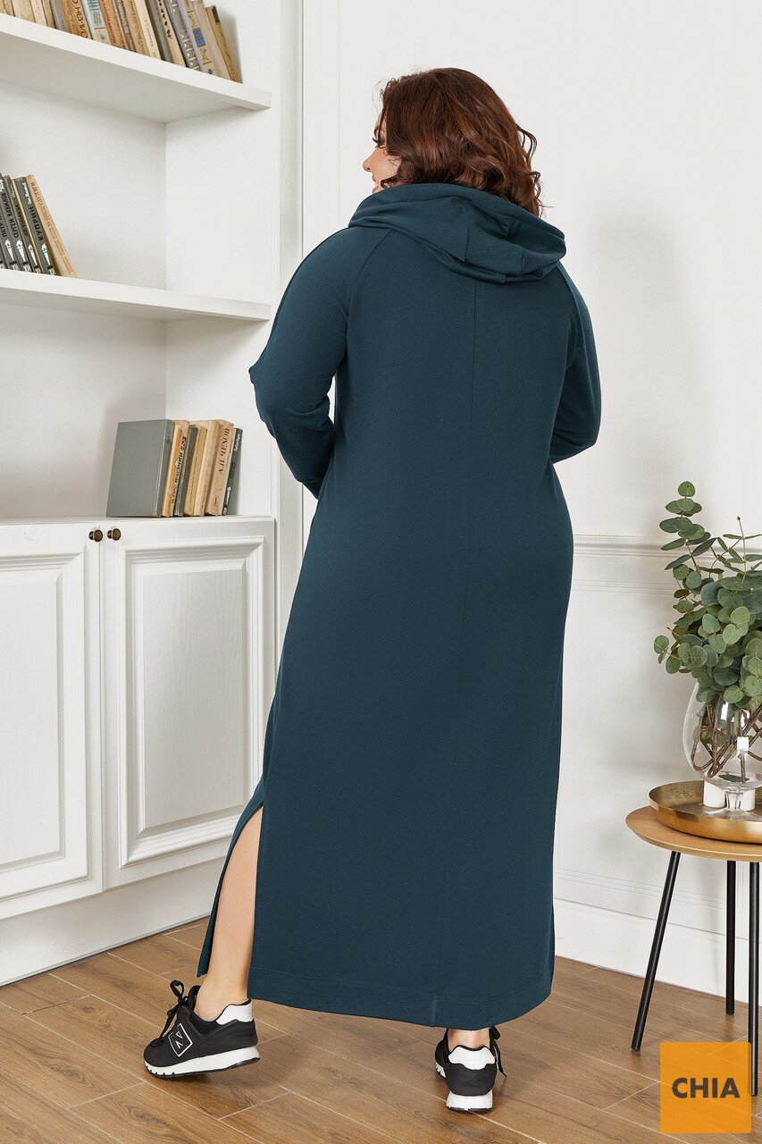 Платье большого размера So StyleM с капюшоном
